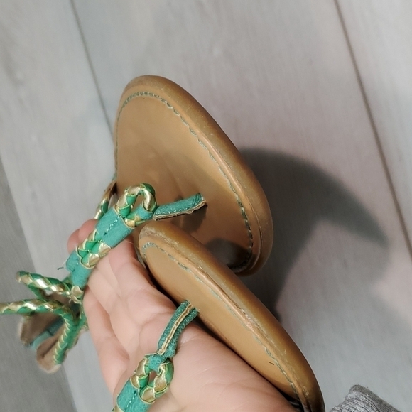 Born B.O.C Womem Emerald Ankle Zip  Sandals Thong Flats Slide shoes sz 8M - Picture 5 of 12